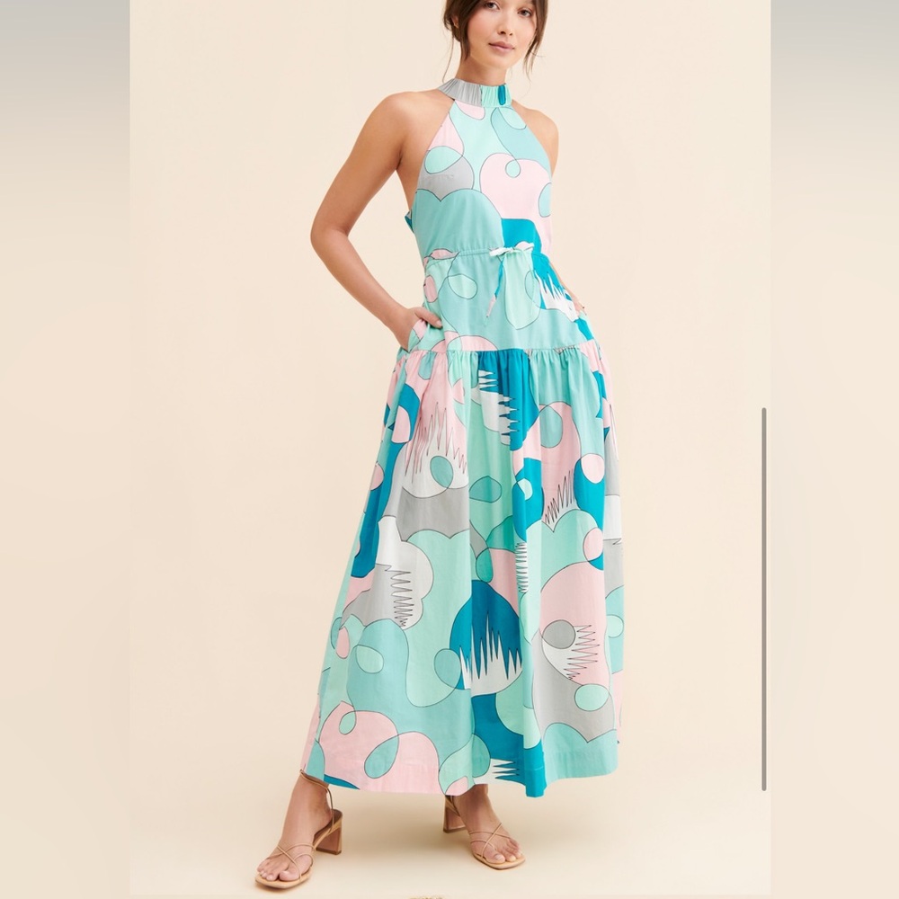 SWF Cross Back Maxi Dress